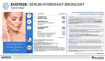 EU07618- Moisturise & safe tanning serum FR