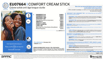EU07664 Comfort Cream Stick FR