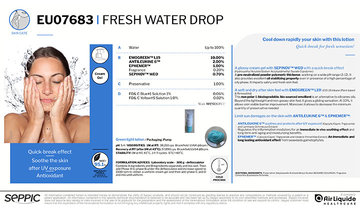 EU07683 FRESH WATER DROP GB