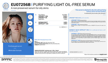 EU07256B GB - Purifying light oil-free serum