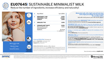 EU07645 - SUSTAINABLE MINIMALIST MILK - GB