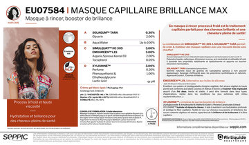 EU07584 - MASQUE CAPILLAIRE BRILLANCE MAX - FR