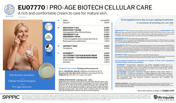 EU07770 - Pro-age biotech cellular care