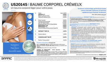 US20145 - Baume corporel crémeux