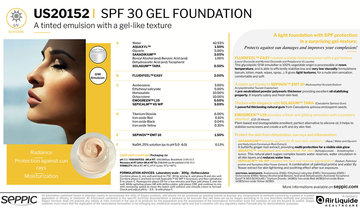 US20152 - SPF 30 gel foundation
