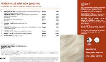 EU07781 - Water-wise hair wax