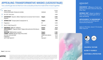 US20207 - Appealing transformative masks